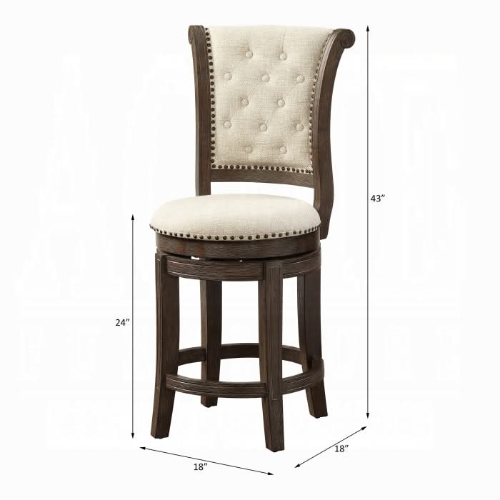 Silla de altura de mostrador Glison (juego de 2)