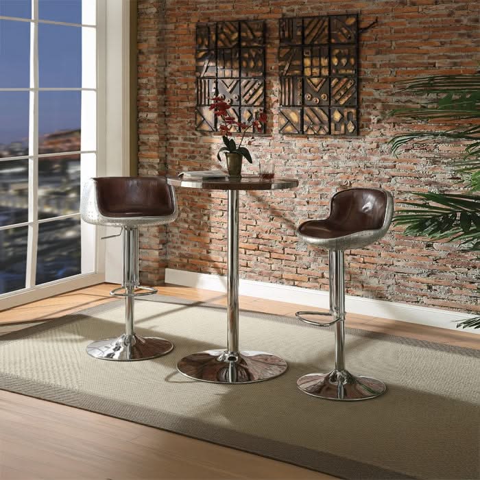 Taburete ajustable Brancaster con giro