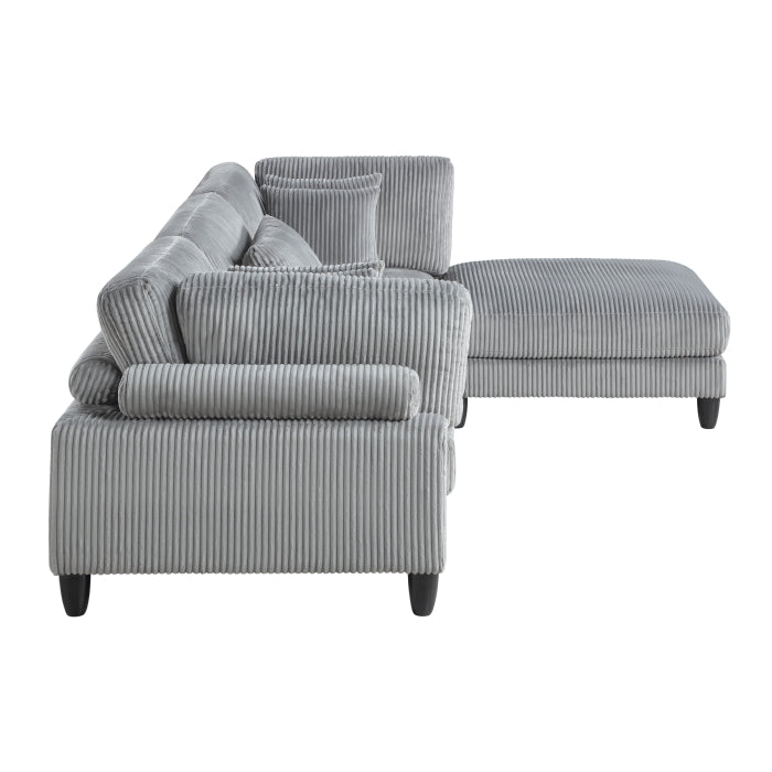 Robstown Collection 4-Piece Modular Sectional with Ottoman