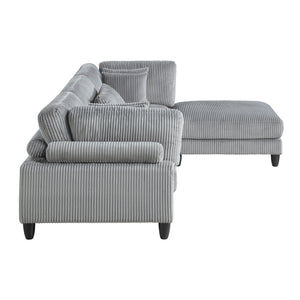 Robstown Collection 4-Piece Modular Sectional with Ottoman