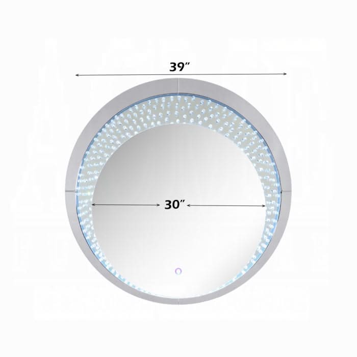Espejo decorativo Nysa con LED