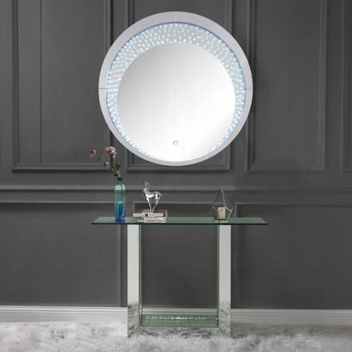 Espejo decorativo Nysa con LED