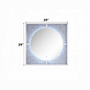 Espejo decorativo Noralie con LED