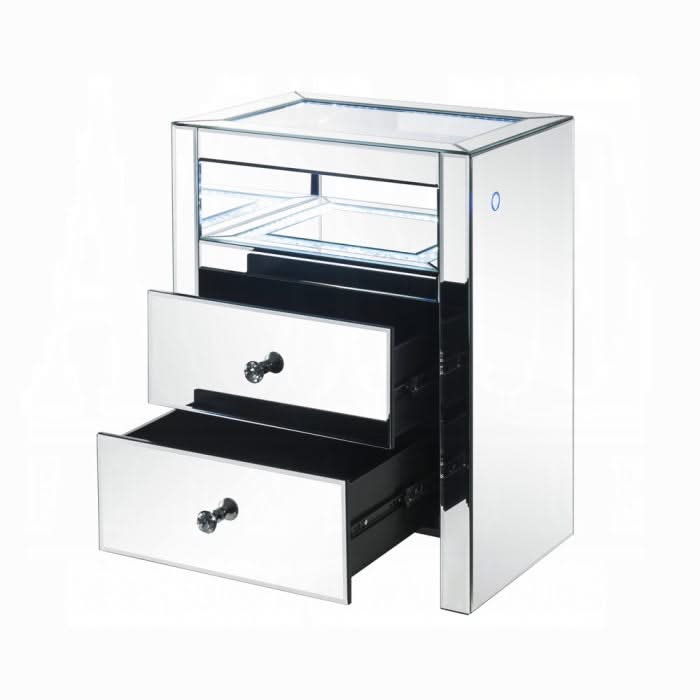 Mesa auxiliar Dominic con LED