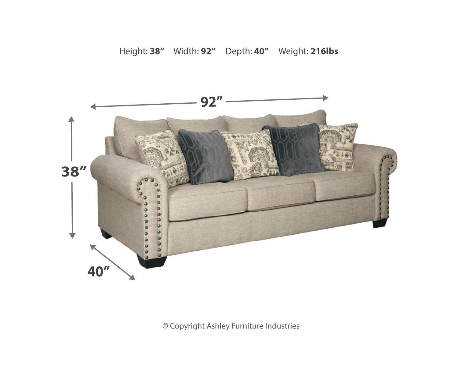 Zarina Queen Sofa Sleeper