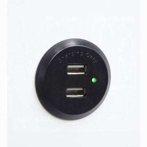 Byzad Accent Table W/USB