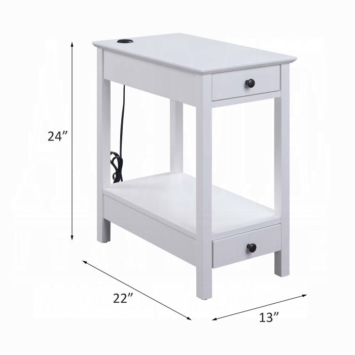 Byzad Accent Table W/USB