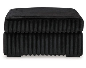 Midnight-Madness Oversized Accent Ottoman