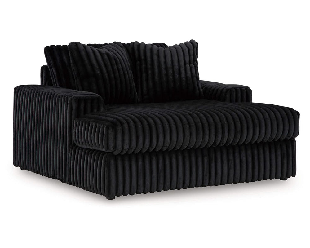 Midnight-Madness Oversized Chaise