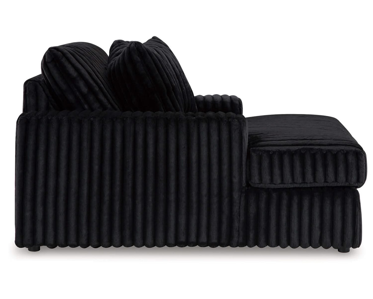 Midnight-Madness Oversized Chaise