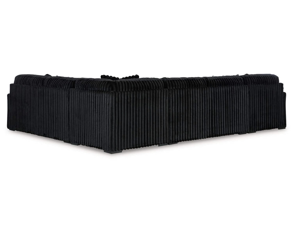 Seccional de 4 piezas con chaise longue Midnight-Madness