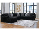 Seccional de 4 piezas con chaise longue Midnight-Madness