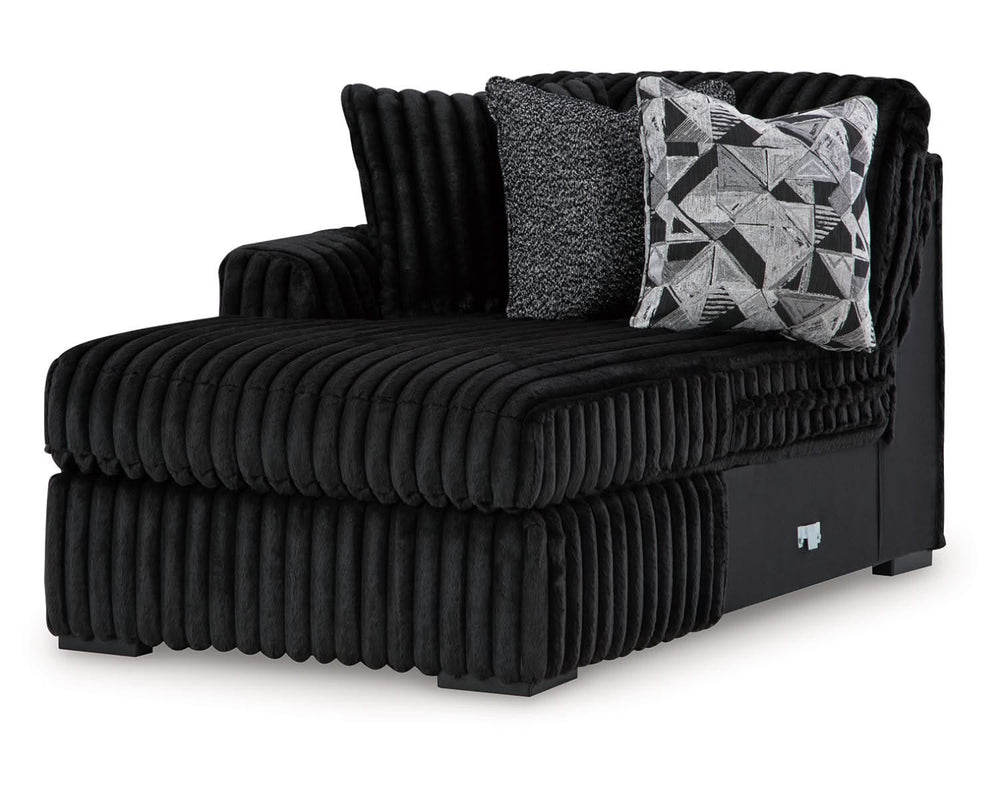 Midnight-Madness Left-Arm Facing Corner Chaise