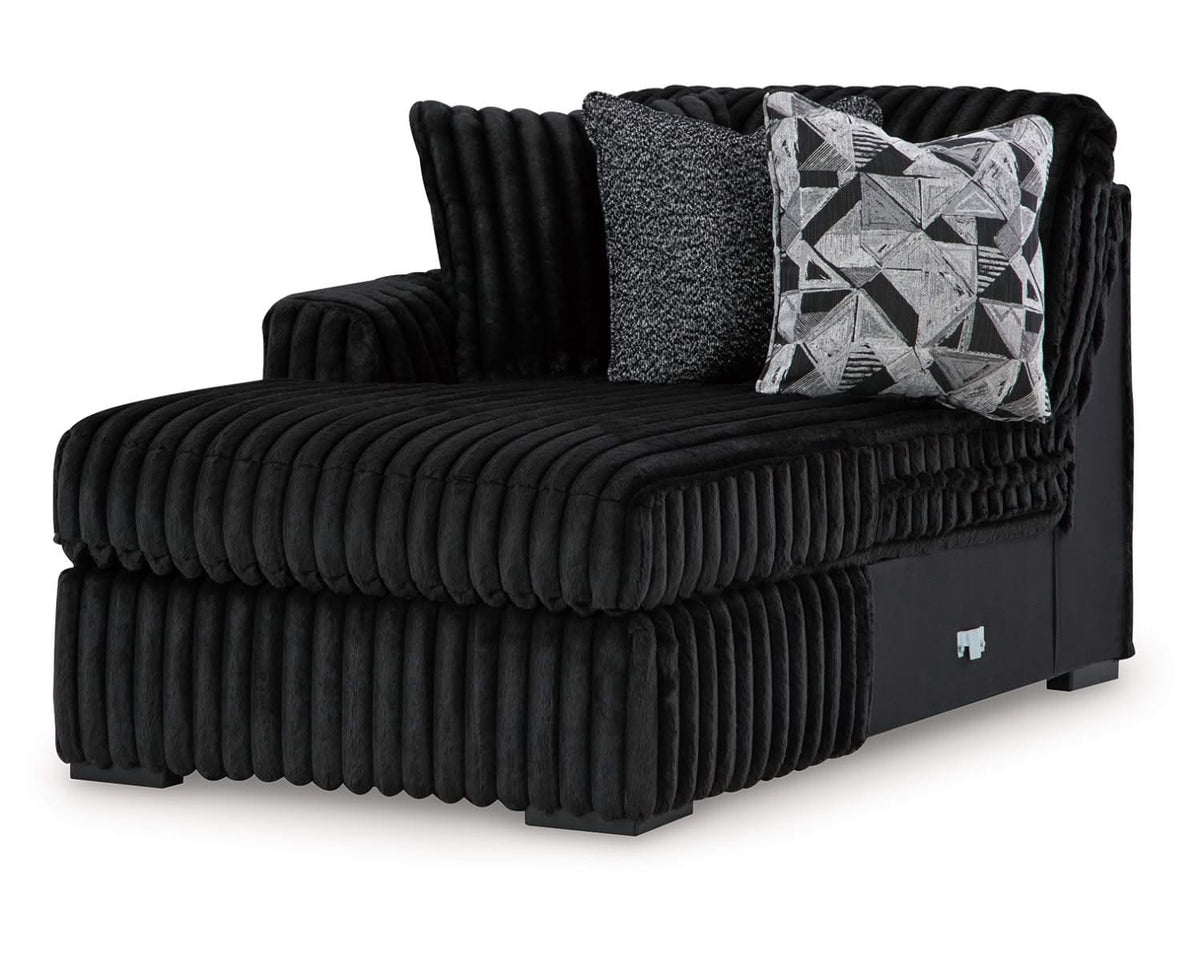 Midnight-Madness Left-Arm Facing Corner Chaise