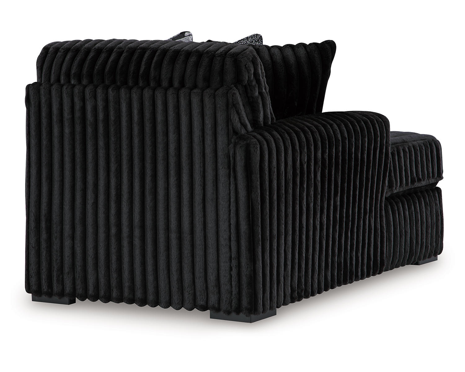 Midnight-Madness 4-Piece Sectional and Ottoman