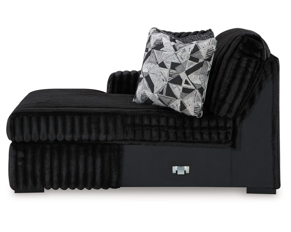 Midnight-Madness Left-Arm Facing Corner Chaise