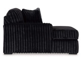 Midnight-Madness Left-Arm Facing Corner Chaise