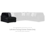 Midnight-Madness Left-Arm Facing Corner Chaise