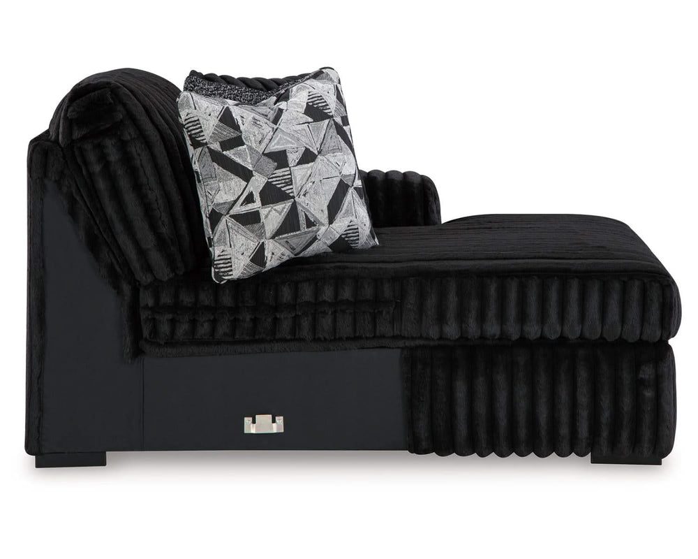 Midnight-Madness Right-Arm Facing Corner Chaise