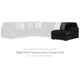 Midnight-Madness Right-Arm Facing Corner Chaise