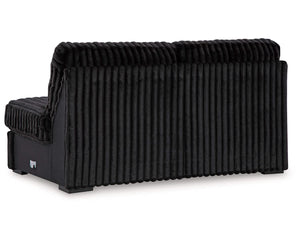 Midnight-Madness 4-Piece Sectional and Ottoman