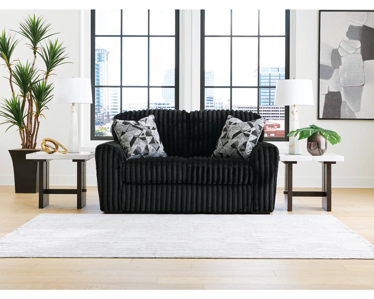Midnight-Madness Loveseat