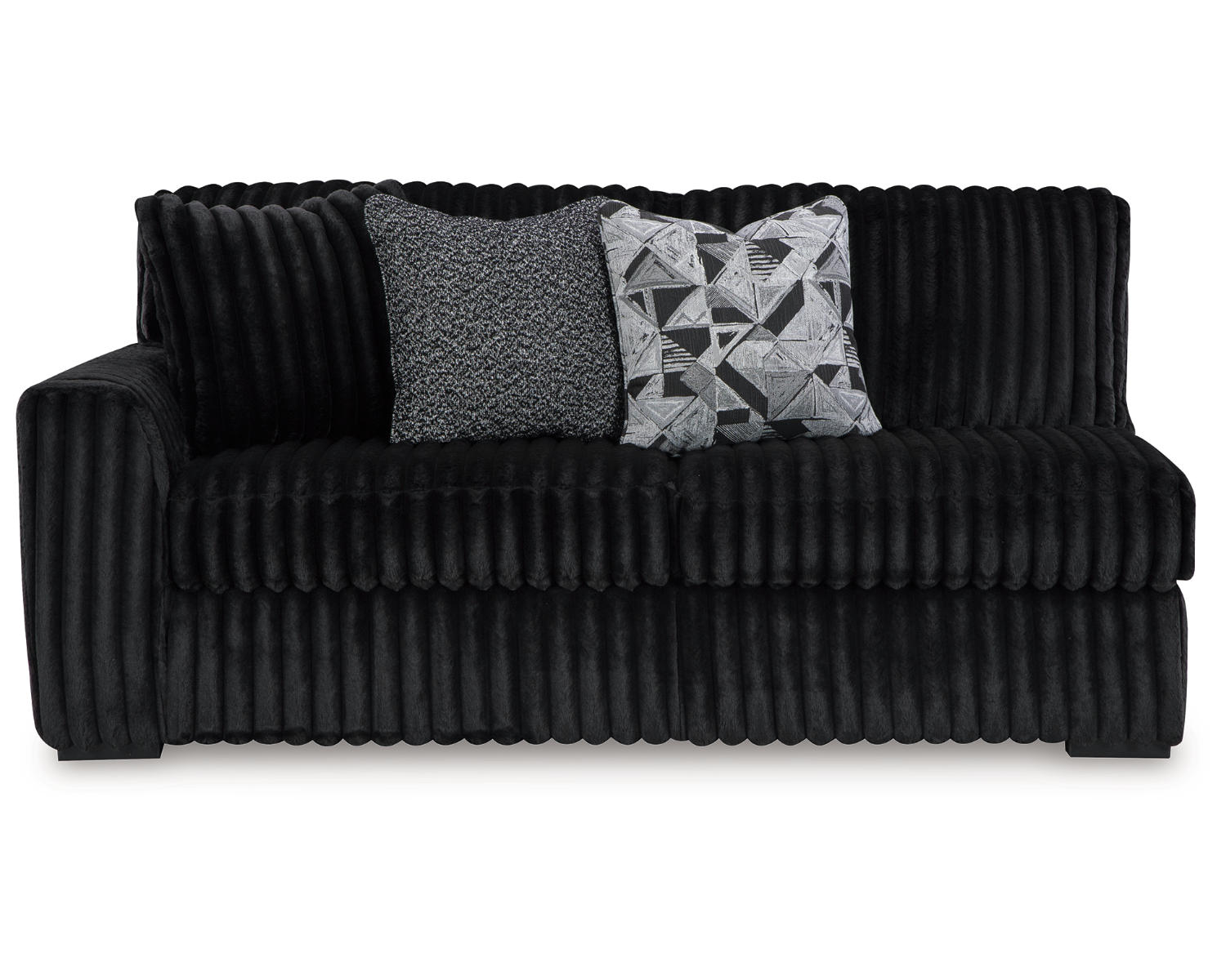 Midnight-Madness 3-Piece Sectional with Chaise