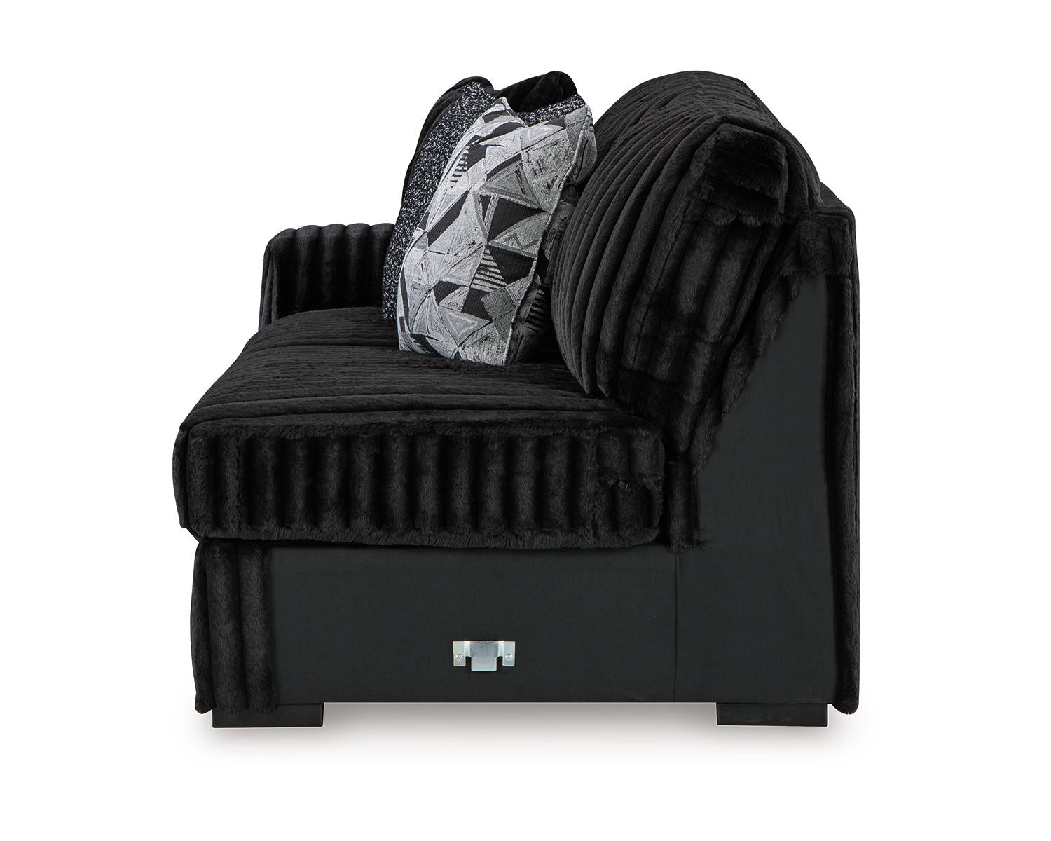 Midnight-Madness 2-Piece Sectional and Oversized Chaise