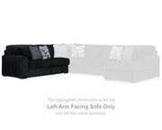 Midnight-Madness Left-Arm Facing Sofa