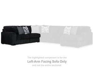 Midnight-Madness Left-Arm Facing Sofa