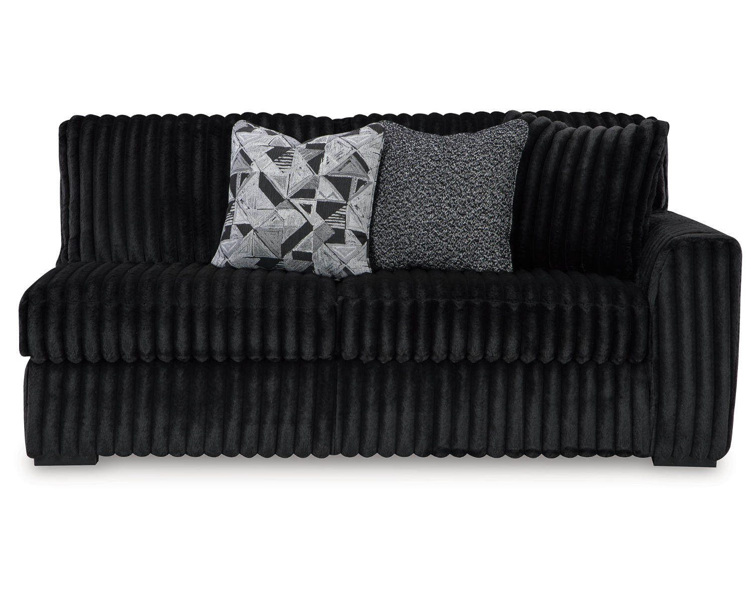 Midnight-Madness 4-Piece Sectional and Ottoman