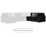 Midnight-Madness Right-Arm Facing Sofa