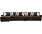 Midnight-Madness 3-Piece Sectional with Chaise