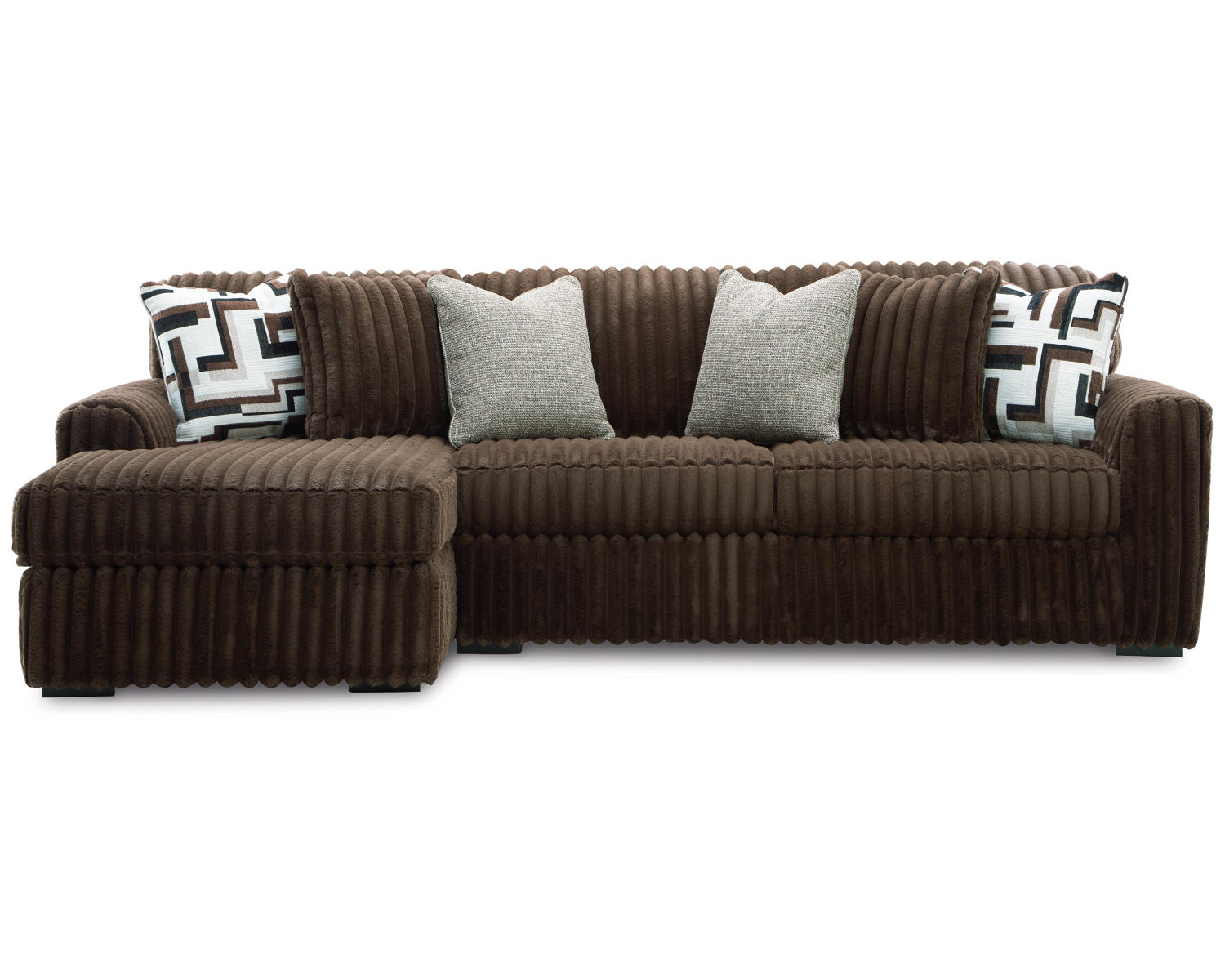 Midnight-Madness 2-Piece Sectional Sofa with Chaise