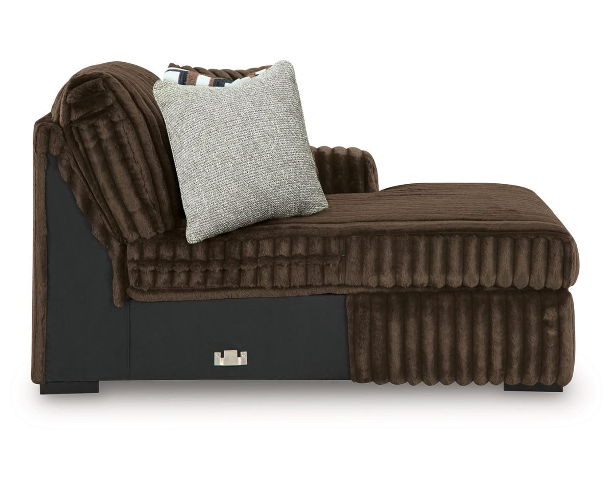 Chaise longue esquinera con brazo derecho Midnight-Madness