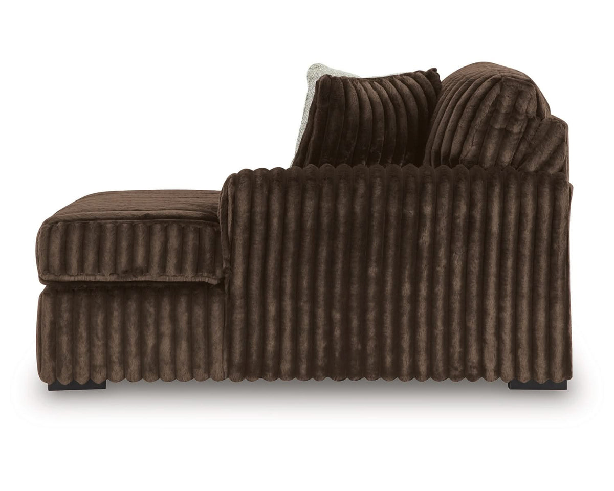 Chaise longue esquinera con brazo derecho Midnight-Madness