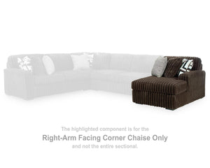 Chaise longue esquinera con brazo derecho Midnight-Madness