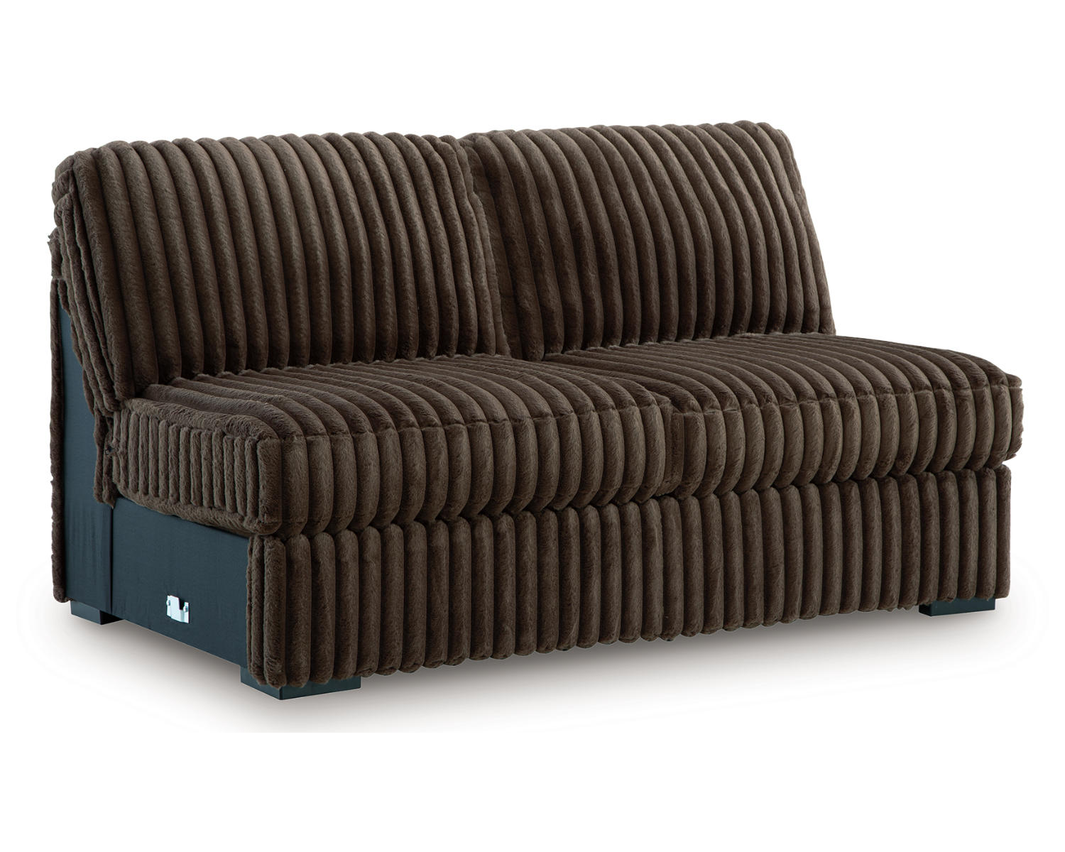 Midnight-Madness Armless Loveseat