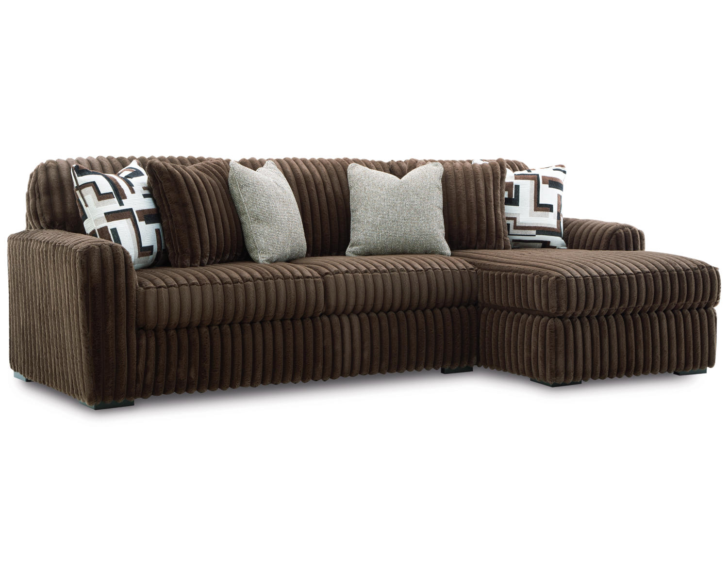 Midnight-Madness 2-Piece Sectional Sofa with Chaise