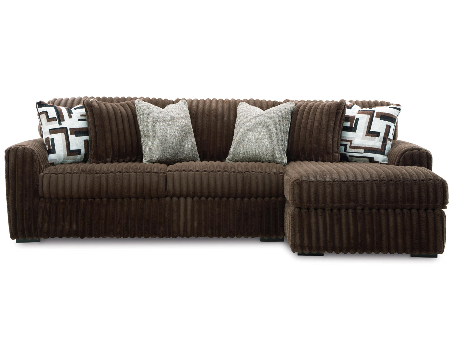 Midnight-Madness 2-Piece Sectional Sofa with Chaise