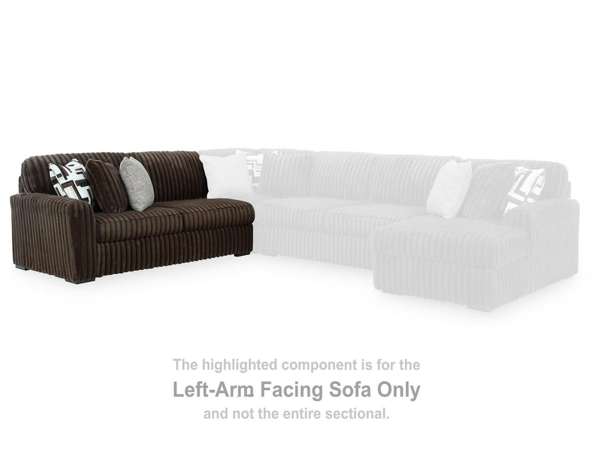 Midnight-Madness Left-Arm Facing Sofa