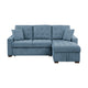Waitsfield Collection 2-Piece Sectional with Right Chaise, Pull-out Bed and Hidden Storage