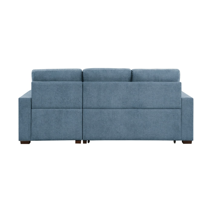 Waitsfield Collection 2-Piece Sectional with Right Chaise, Pull-out Bed and Hidden Storage