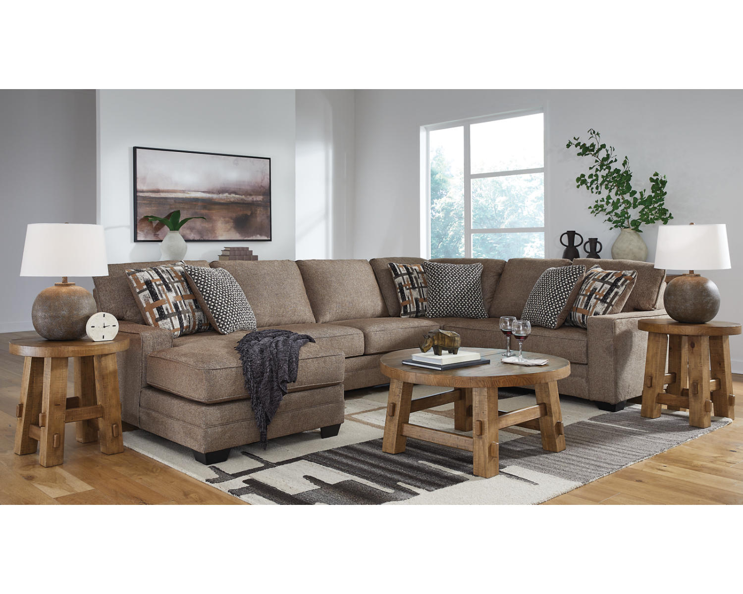 Cannonbrook 3-Piece Sectional with Chaise