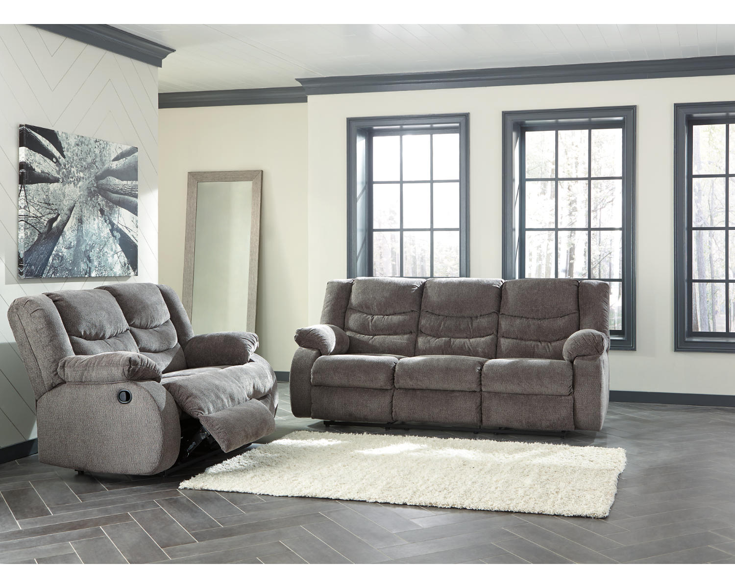 Tulen Reclining Sofa and Loveseat