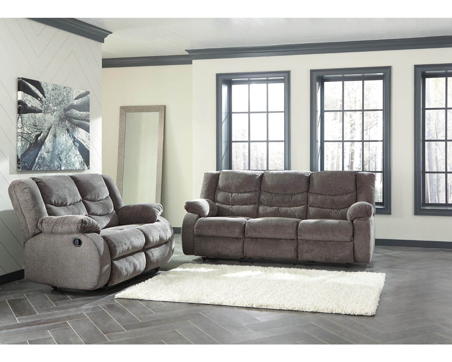Tulen Reclining Sofa and Loveseat