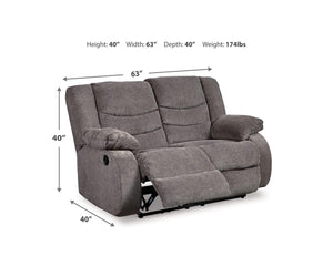 Tulen Reclining Sofa and Loveseat