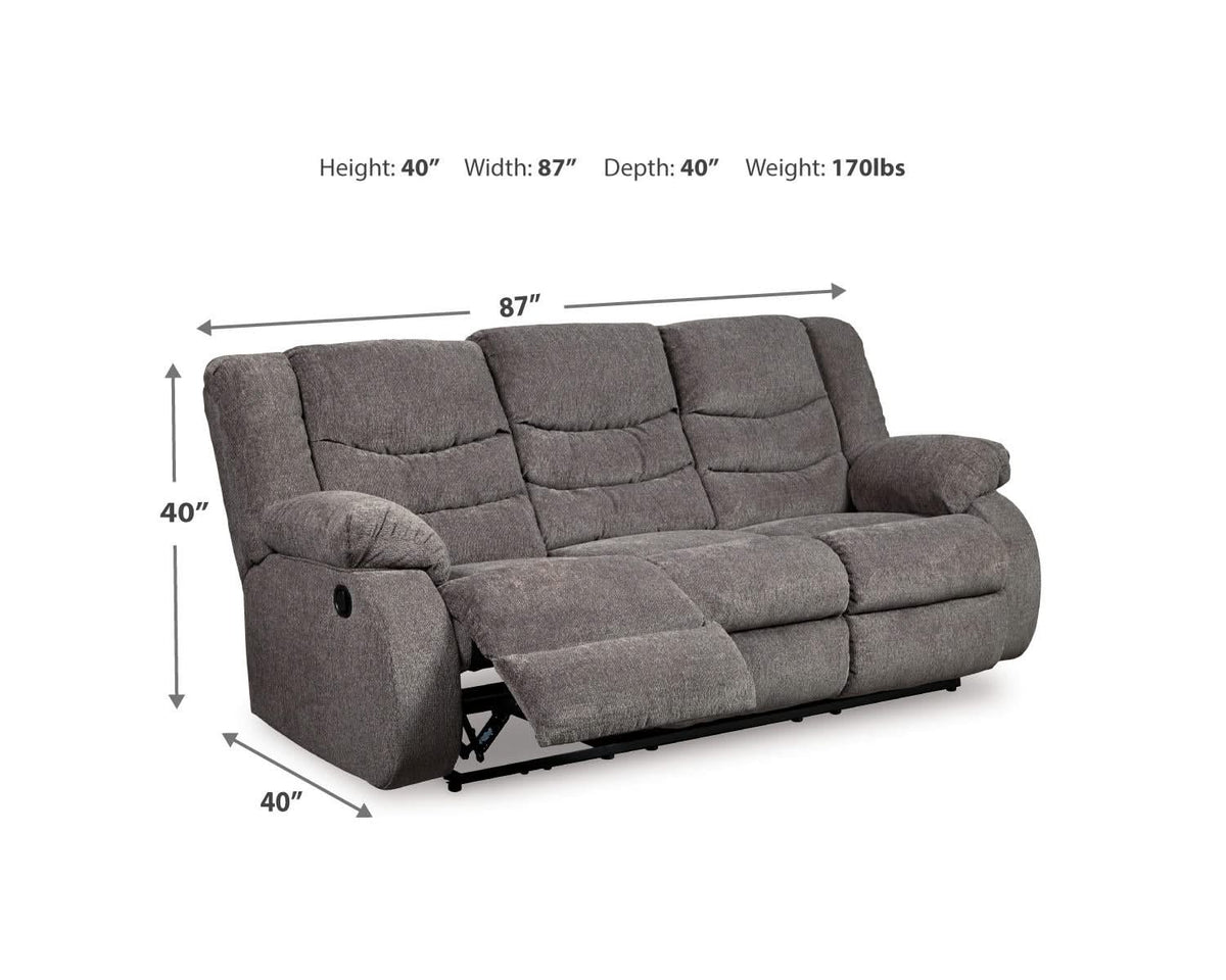 Tulen Reclining Sofa and Loveseat