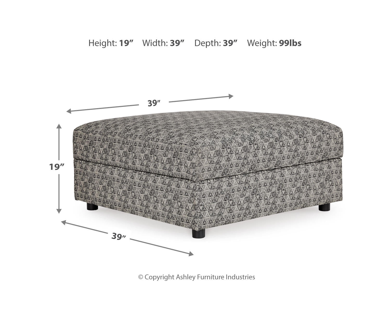 Kellway Ottoman With Storage