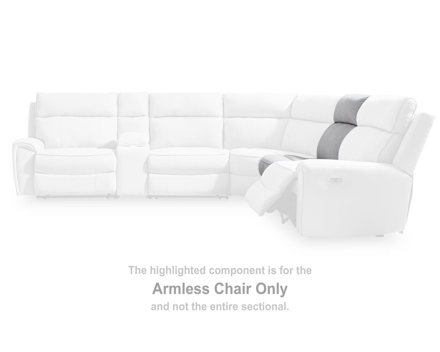 Social Pointe Armless Chair